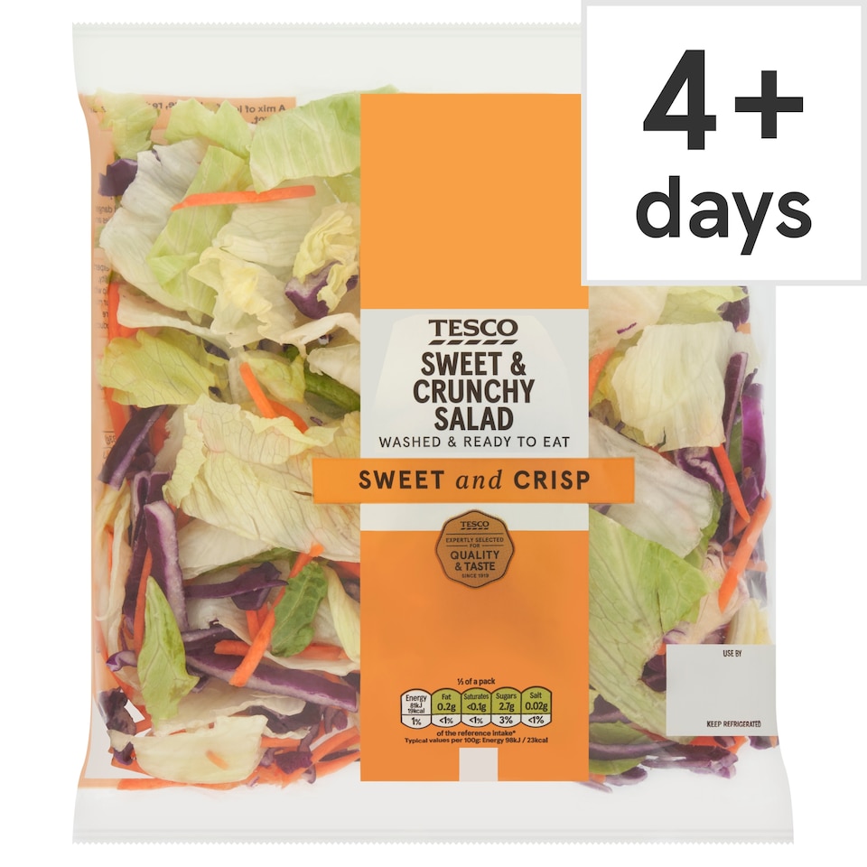 Tesco Sweet & Crunchy Salad 250G
