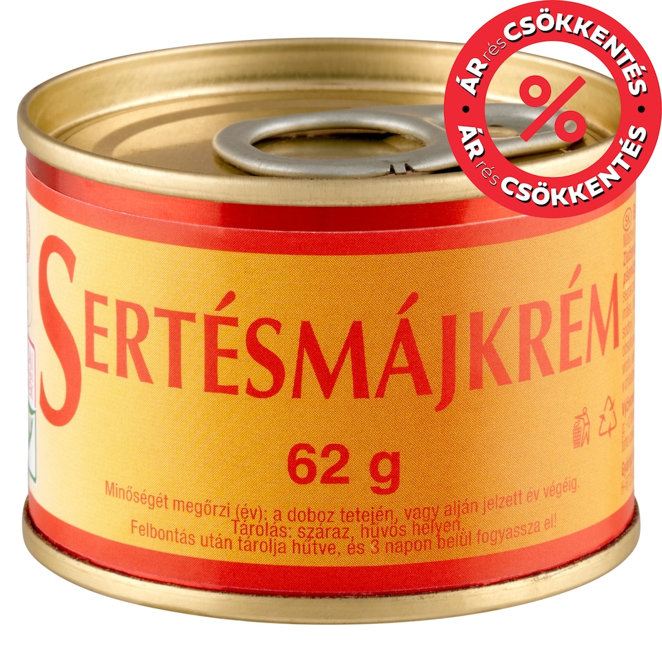 Sertésmájkrém 62 g