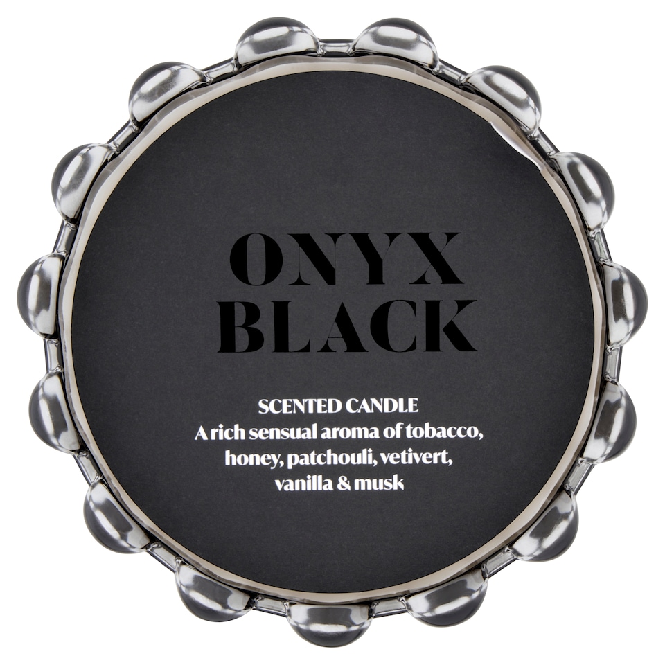image 1 of F&F Home Dramatique Black Onyx Large Candle 380g