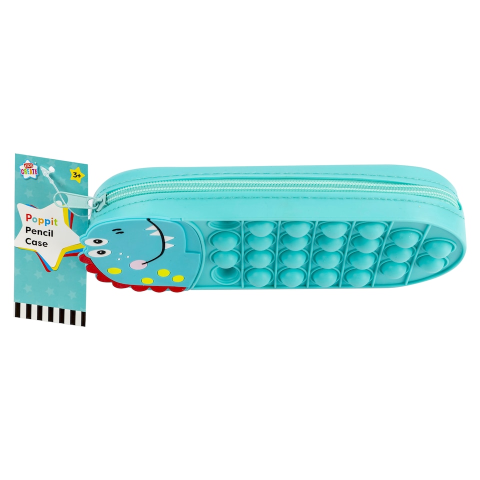 image 1 of Kids Create Poppit Pencil Case - Assorted