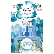 Febreze Air Freshener 3Volution Refill Crocus & Blue Bell 20Ml