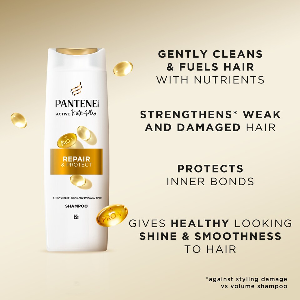 image 1 of Pantene Active Nutri-Plex Repair & Protect Shampoo 325ml