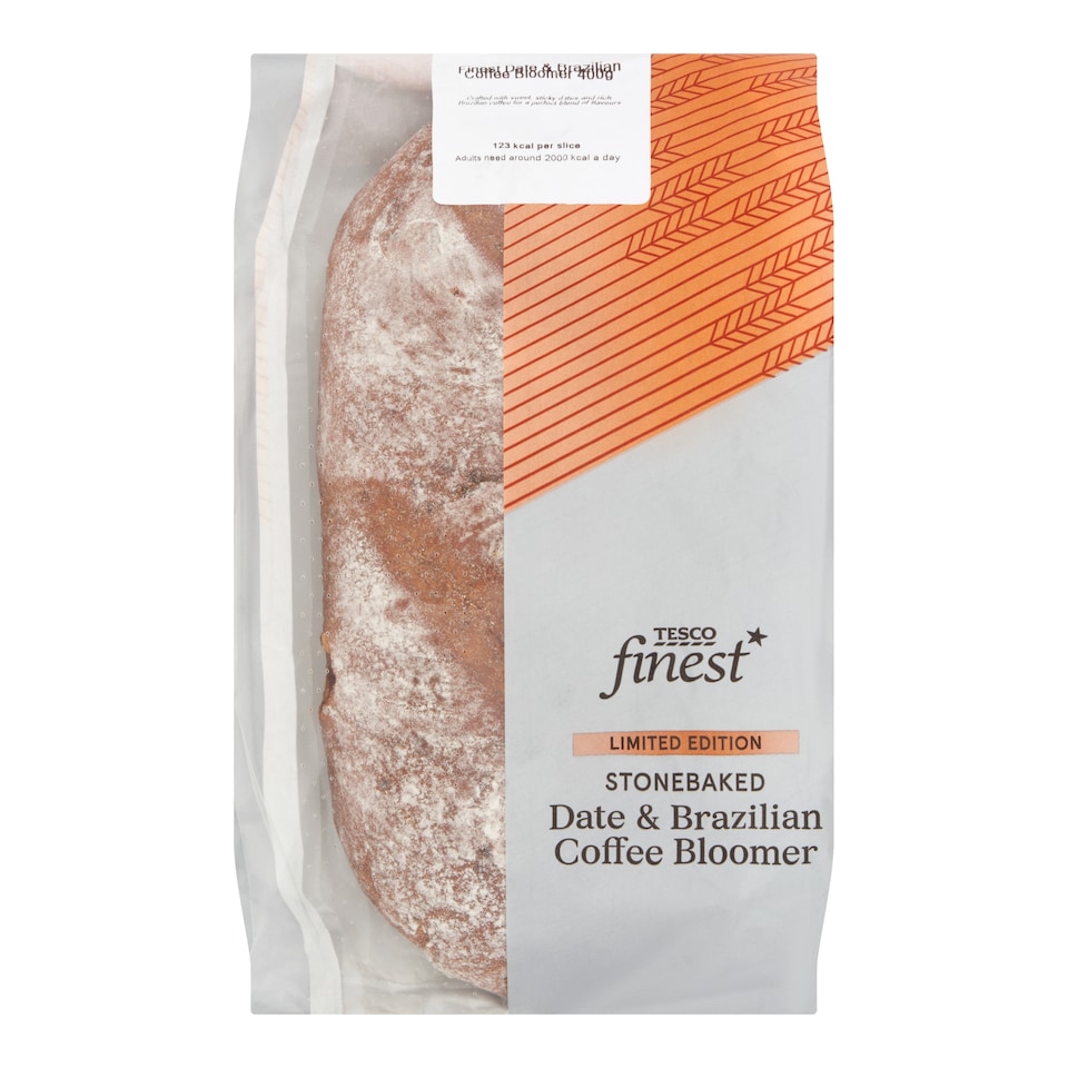 image 1 of Tesco Finest Date & Brazilian Coffee Bloomer