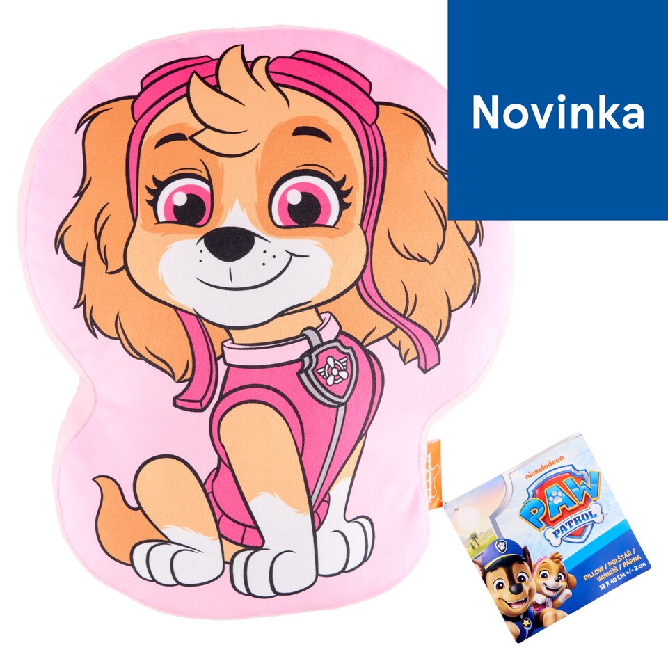 Nickelodeon Paw Patrol vankúš 33 x 40 cm