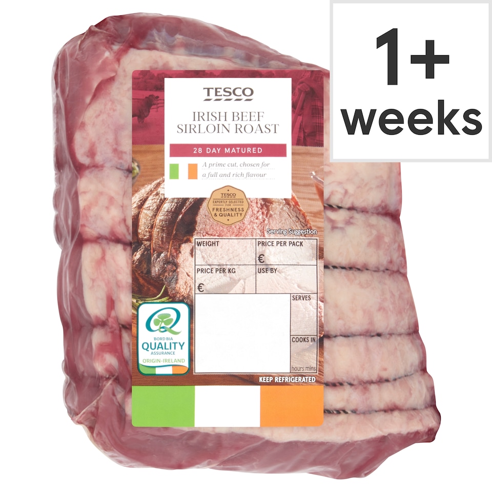 Tesco Irish Beef Sirloin Roast