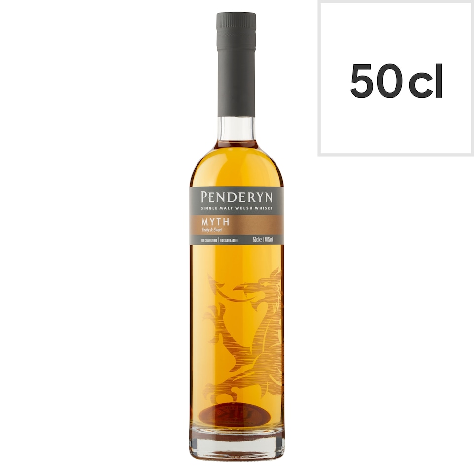 Penderyn Myth Single Malt Welsh Whisky 50cl