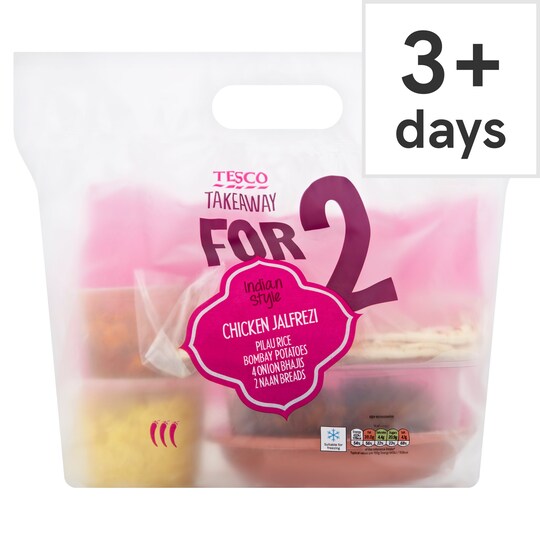 Tesco Takeaway Meal For 2 Chicken Jalfre 1.41Kg