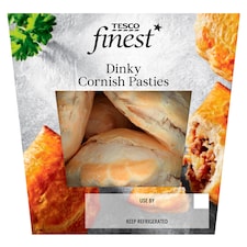 Tesco Finest Dinky Cornish Pasties 180g