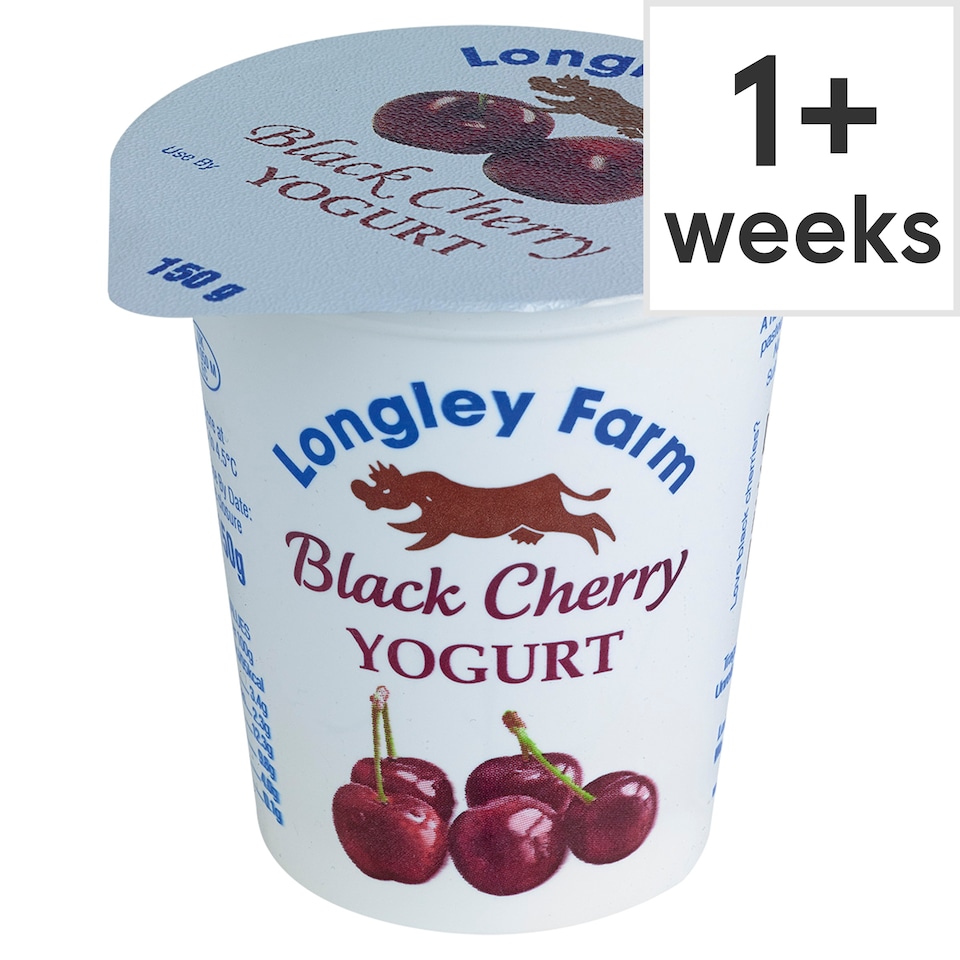 Longley Farm Yogurt - Black Cherry 150g