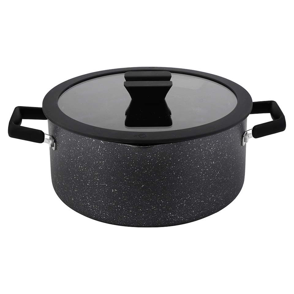 image 1 of Go Cook Marble Stockpot 24cm