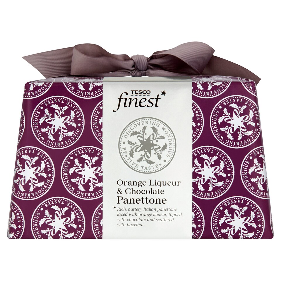Tesco Finest Orange Liqueur Panettone 750g