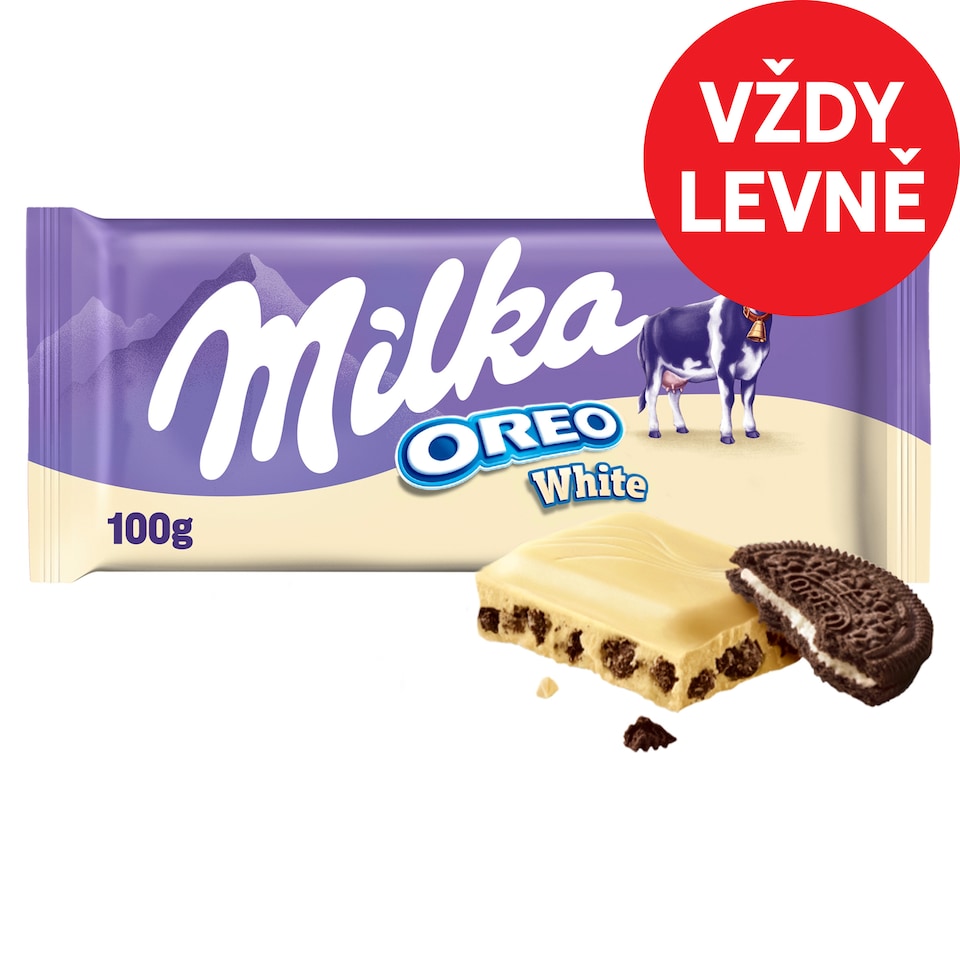 Milka Oreo White 100g