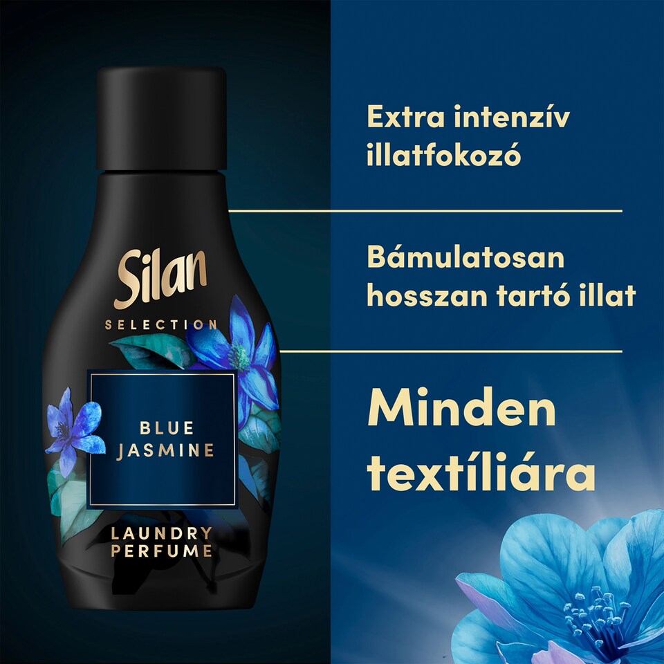 image 1 of Silan Floral Essences Blue Jasmine Laundry Perfume 30 Washes 540 ml