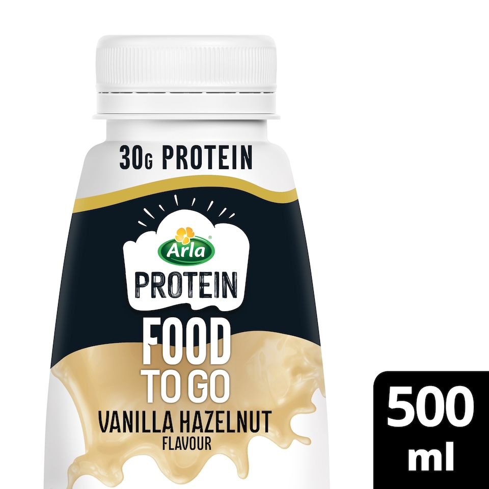 image 1 of Arla Protein Food To Go Meal Drink Vanilla Hazelnut 500ml