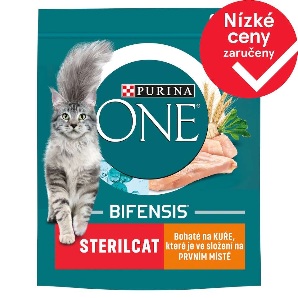 Purina ONE Sterilcat bohaté na kuře 800g