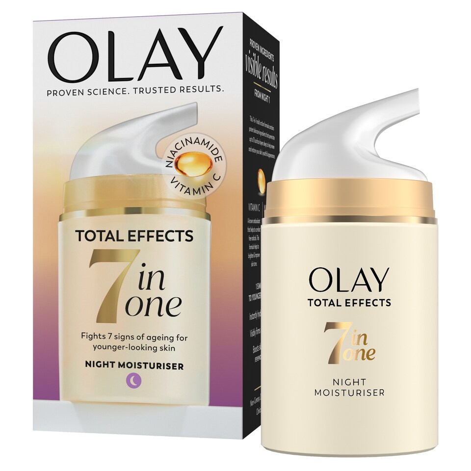 image 1 of Olay Total Effects 7in1 Night Moisturiser 50ml