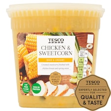 Tesco Chicken & Sweetcorn Soup 600G
