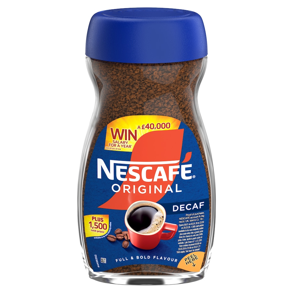 image 1 of Nescafe Original Decaf Instant Coffee 300g