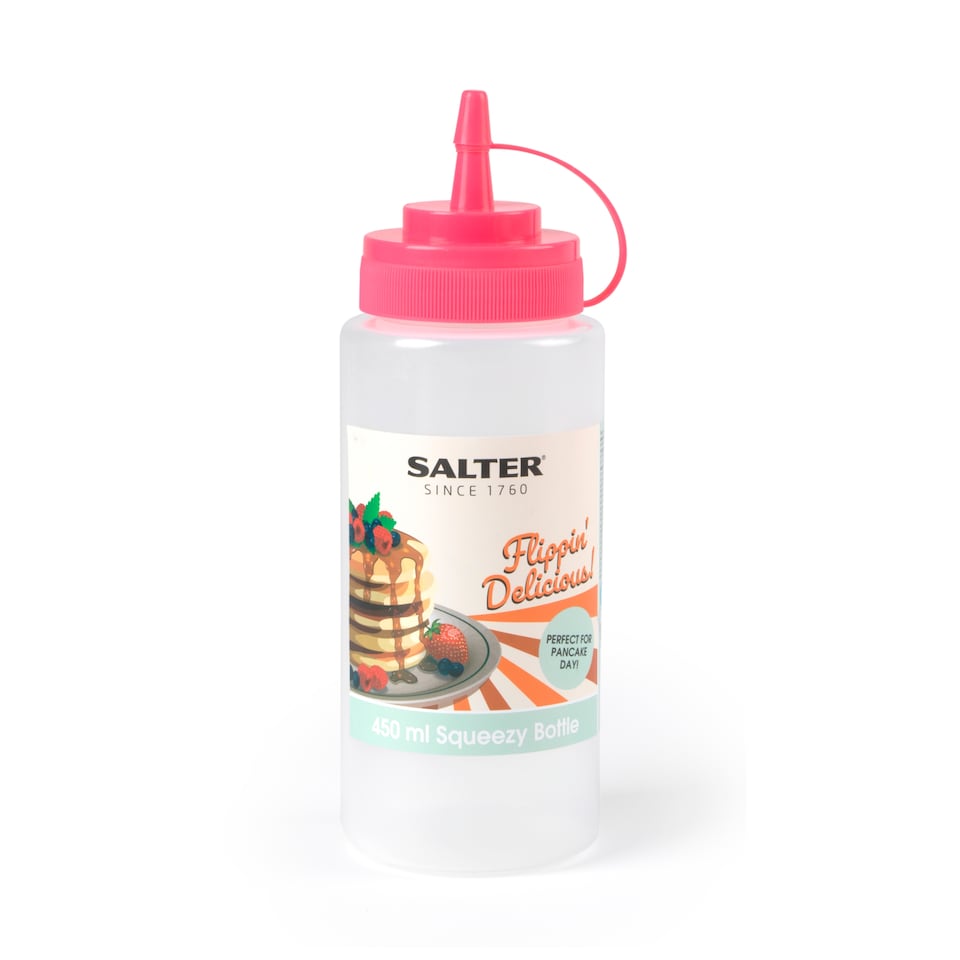 SALTER PANCAKE DAY SQUEEZY BOTTLE 450ML 