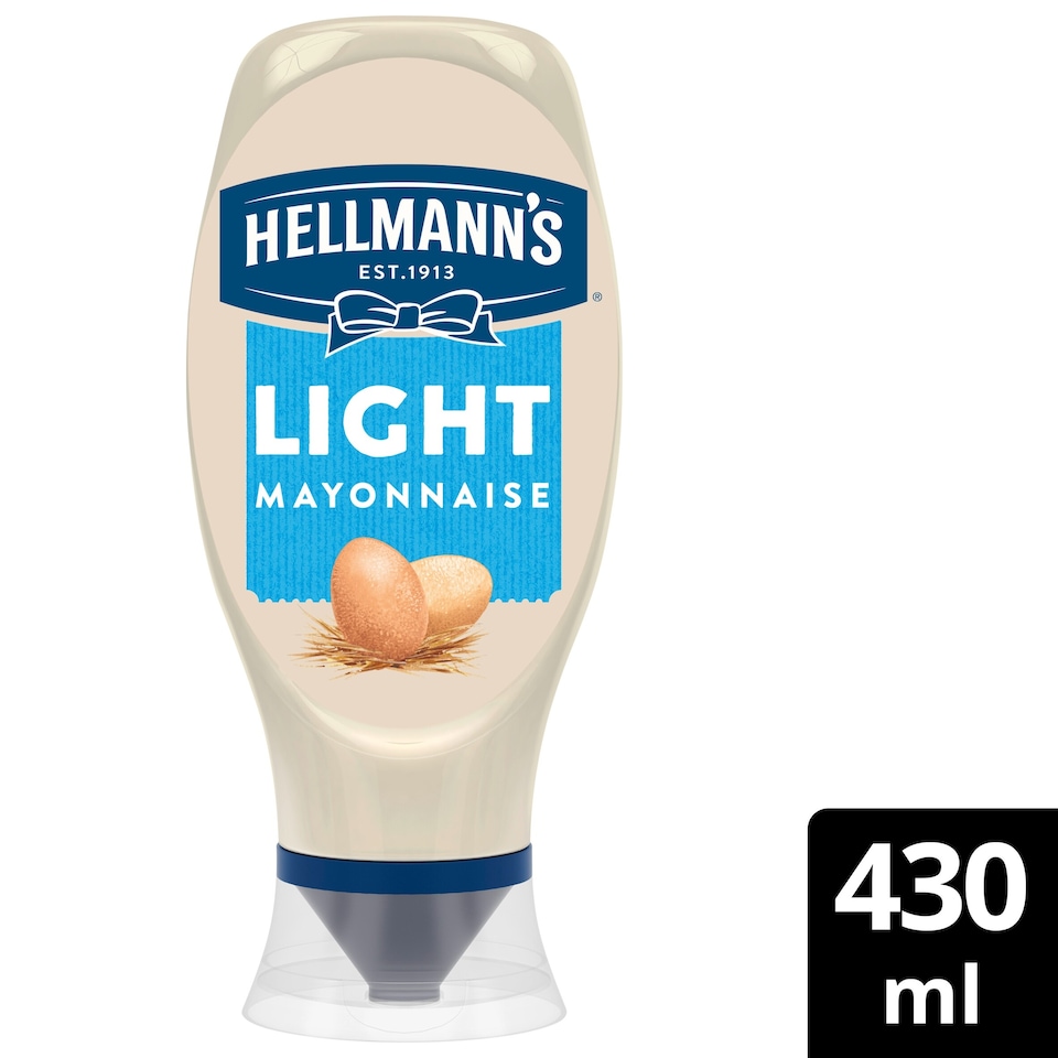 image 1 of Hellmann's Light Mayonnaise Squeezy 430ml