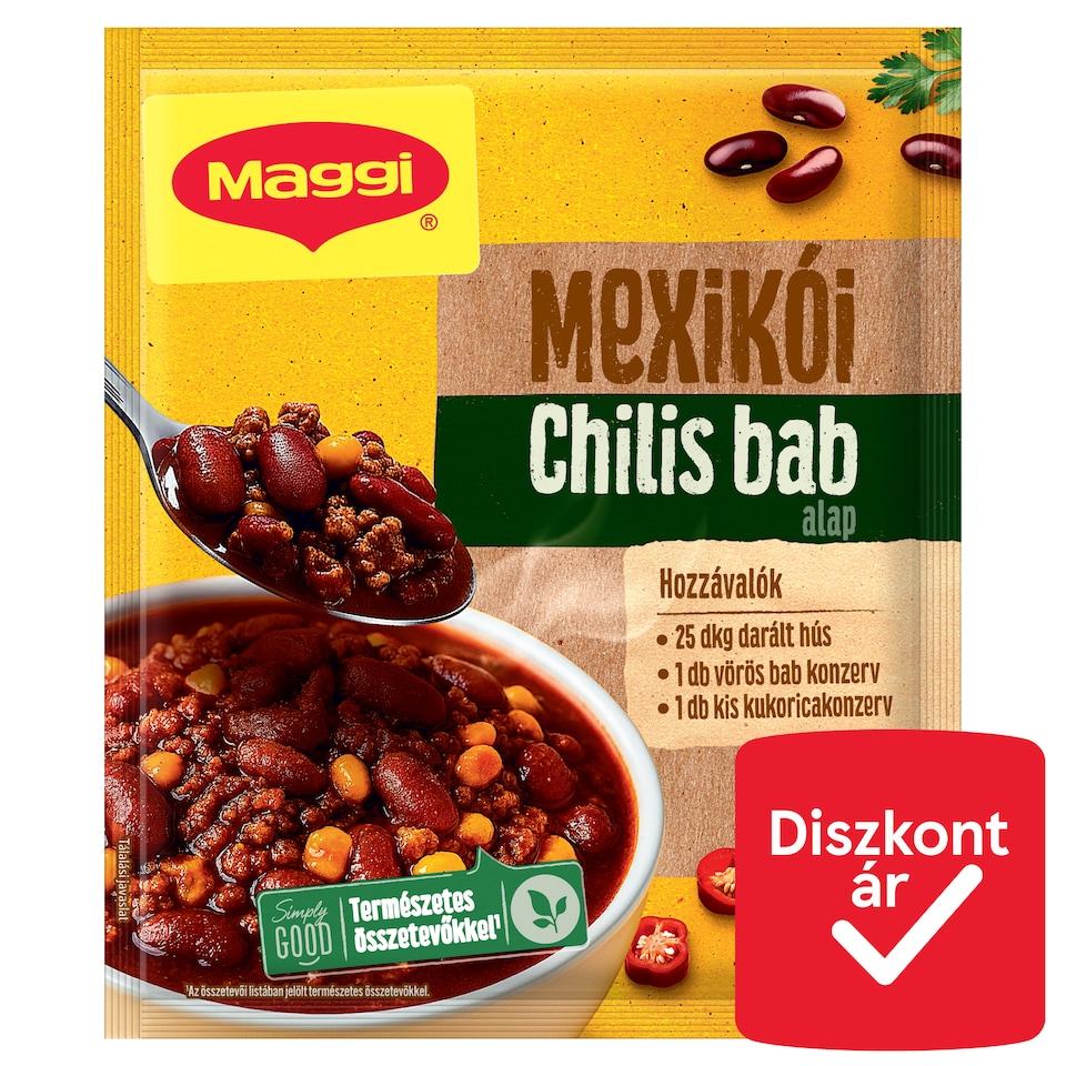 Maggi mexikói chilis bab alap 48 g