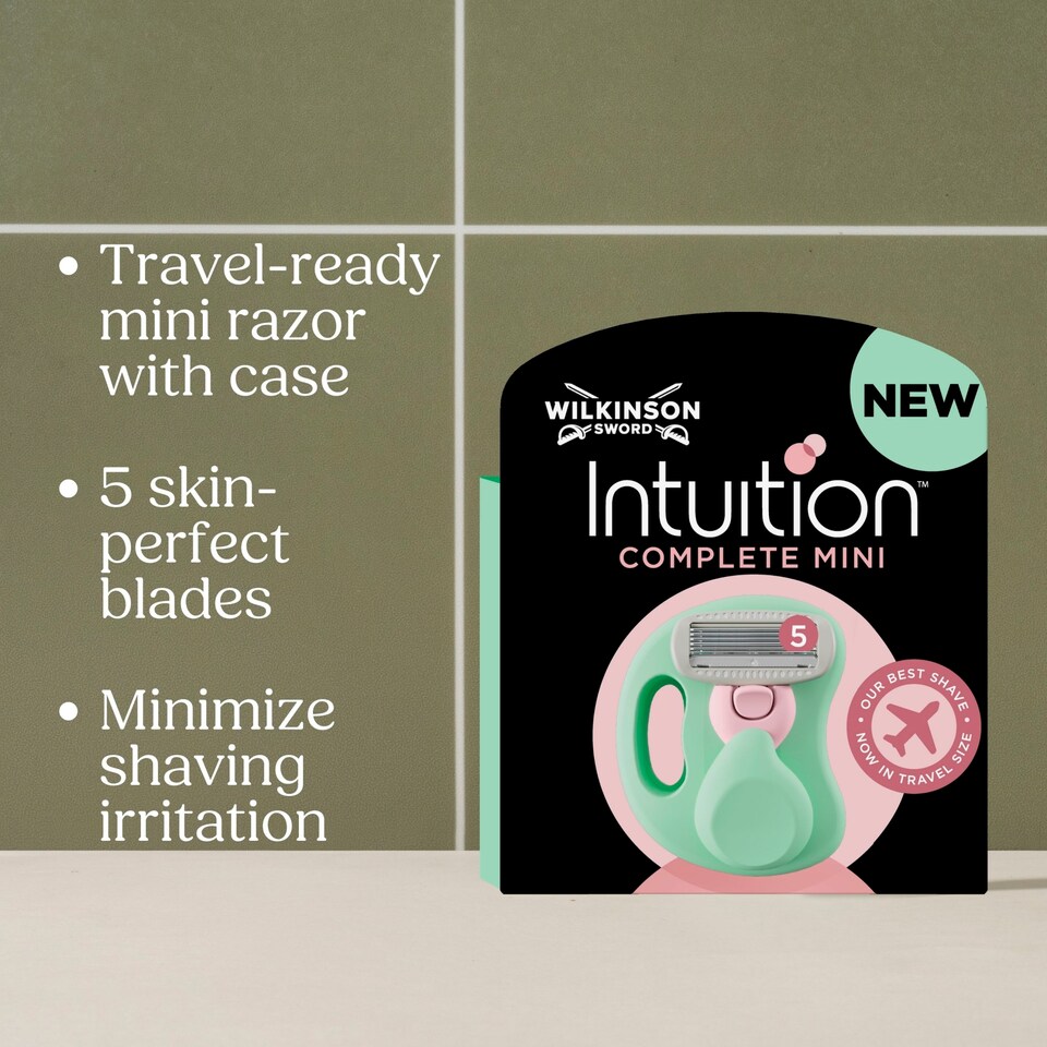 image 1 of Wilkinson Sword Intuition Complete Mini Razor