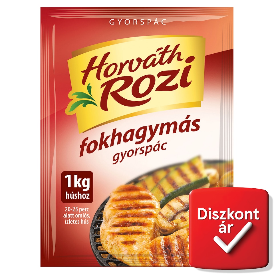 Horváth Rozi fokhagymás gyorspác fűszerkeverék 30 g