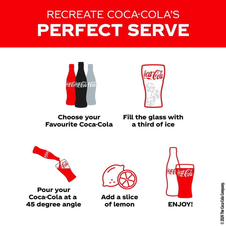 image 1 of Coca-Cola Zero Sugar Soft Drink - Lemon 150ml