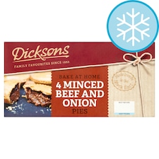 Dickson Minced Beef Onion Pies 4X169g