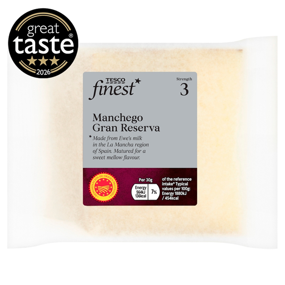 Tesco Finest Manchego Cheese 175 G
