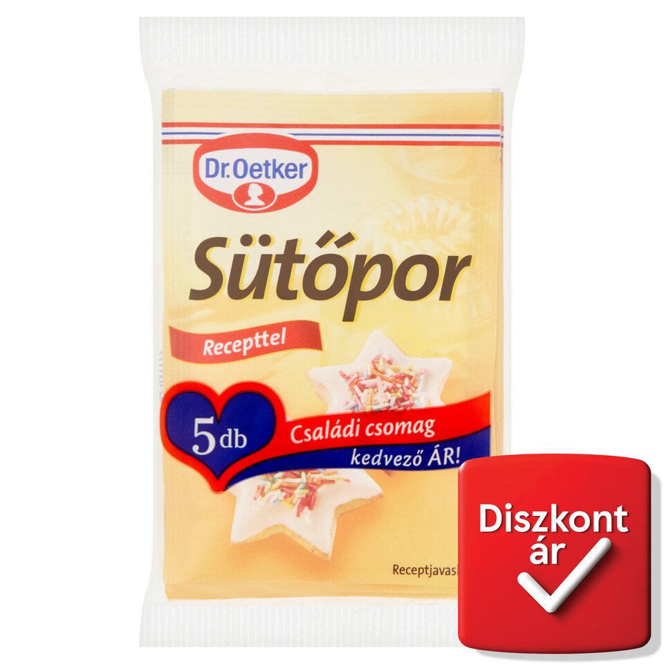 Dr. Oetker sütőpor 5 x 12 g