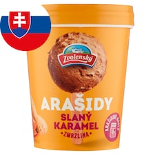 Zvolenský Zmrzlina arašidy slaný karamel 420 ml