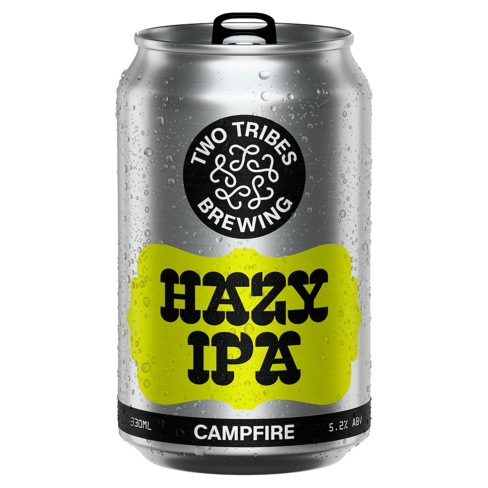 Two Tribes Campfire Hazy IPA 5.2% 330ml