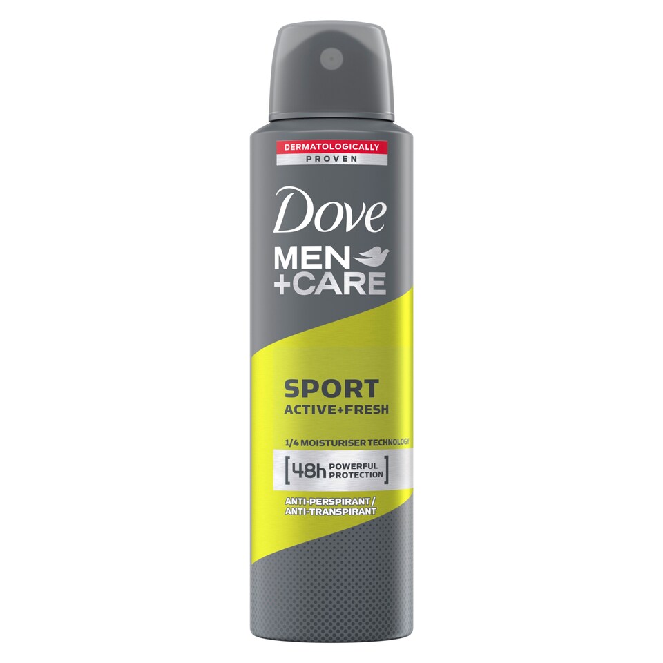 image 1 of Dove Men+Care Sport Active Fresh Antiperspirant Deodorant 150Ml