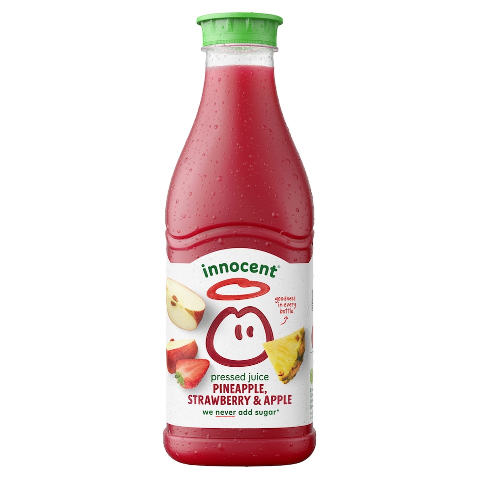 innocent Pineapple, Strawberry and Apple Juice 900ml
