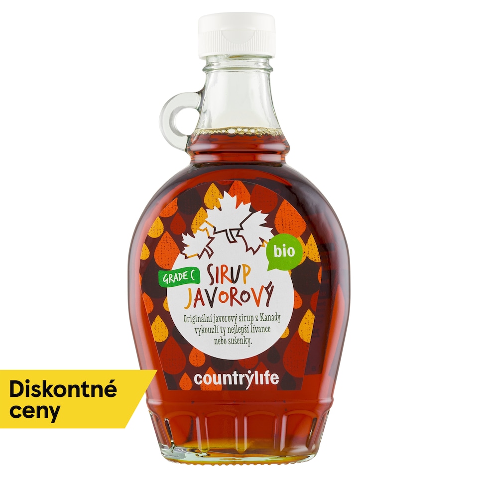 image 1 of Country Life Organic Maple Syrup 100 % Grade C 250 ml