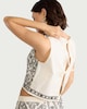 image 3 of The F&F Edit Pure Cotton Embroidered Blouse in Cream