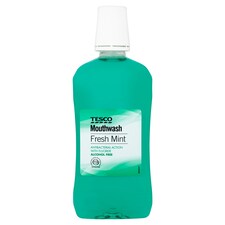 Tesco Freshmint Mouthwash 500Ml