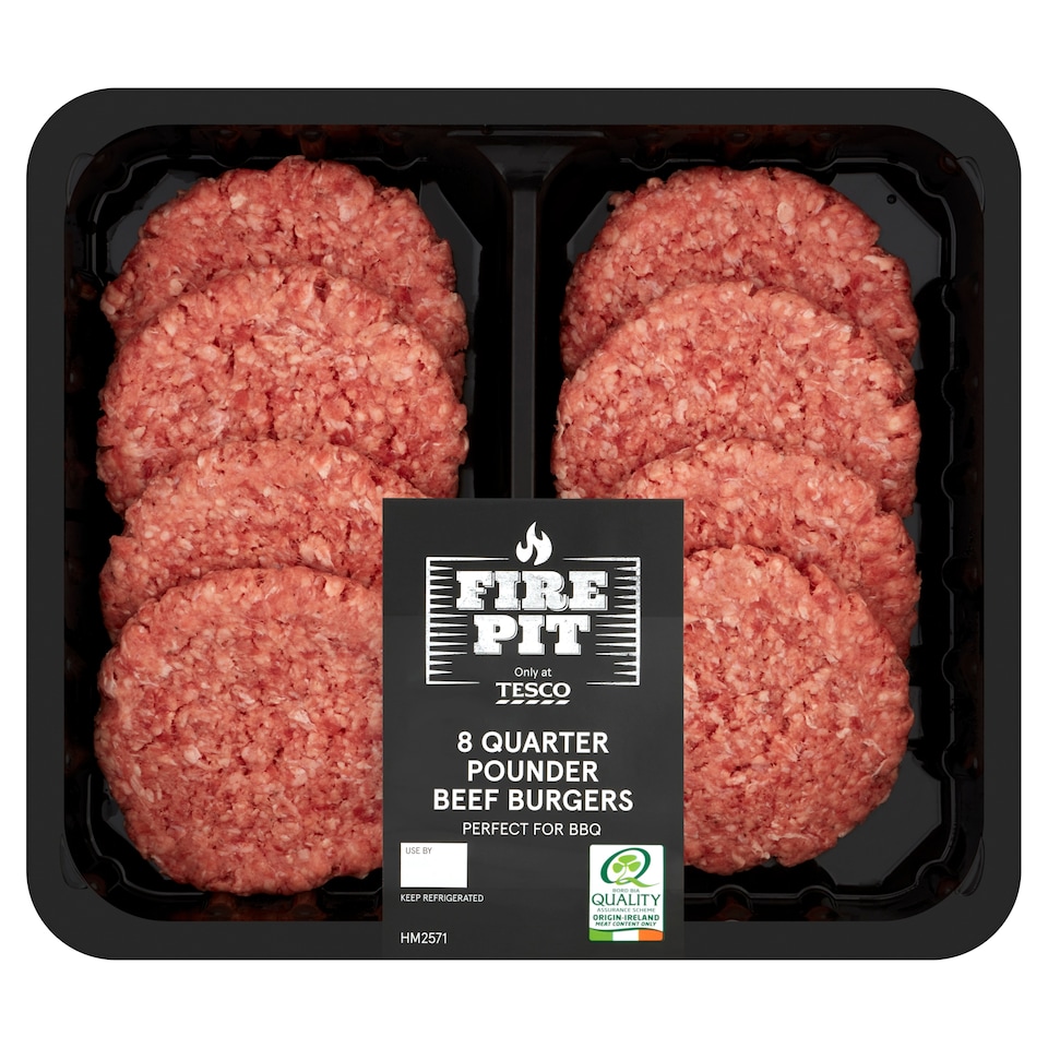Tesco Irish Beef Burger908g