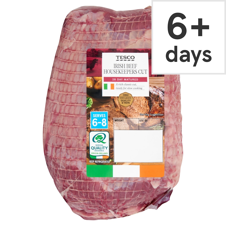 Tesco Irish Beef Housekeepers Cut 1.3kg