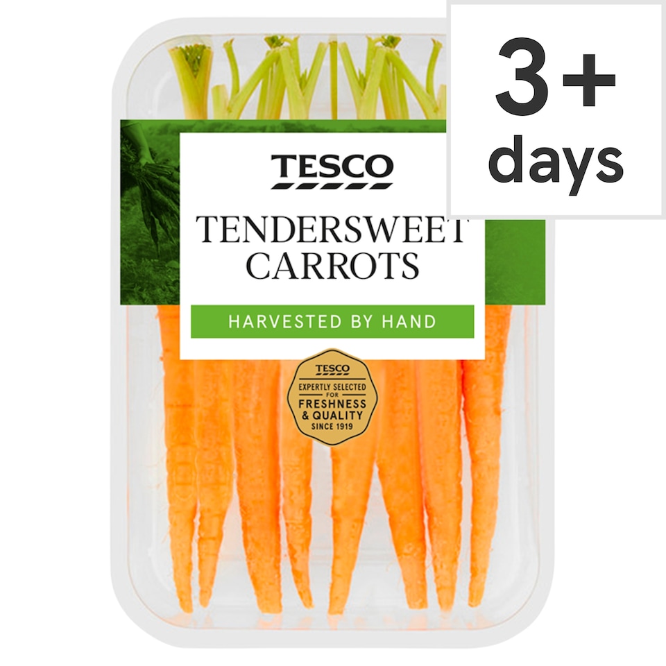 image 1 of Tesco Tendersweet Carrots 150G