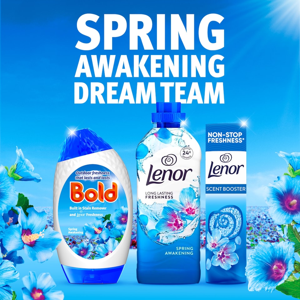 image 1 of Bold Washing Gel Spring Awakening 26 Washes 858ml