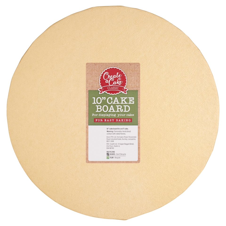 image 1 of Create A Cake Classic Cake Board 10"