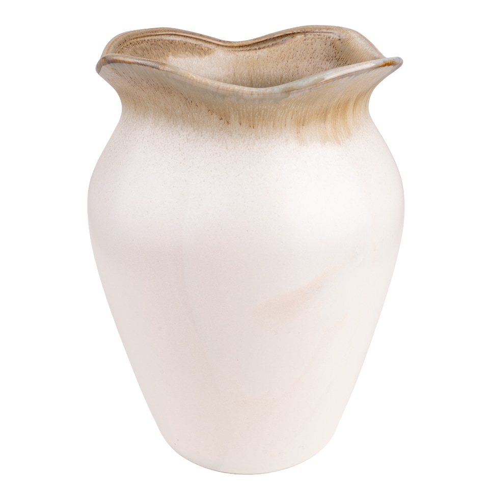 Candlelight Reactive Glaze Rim Vase