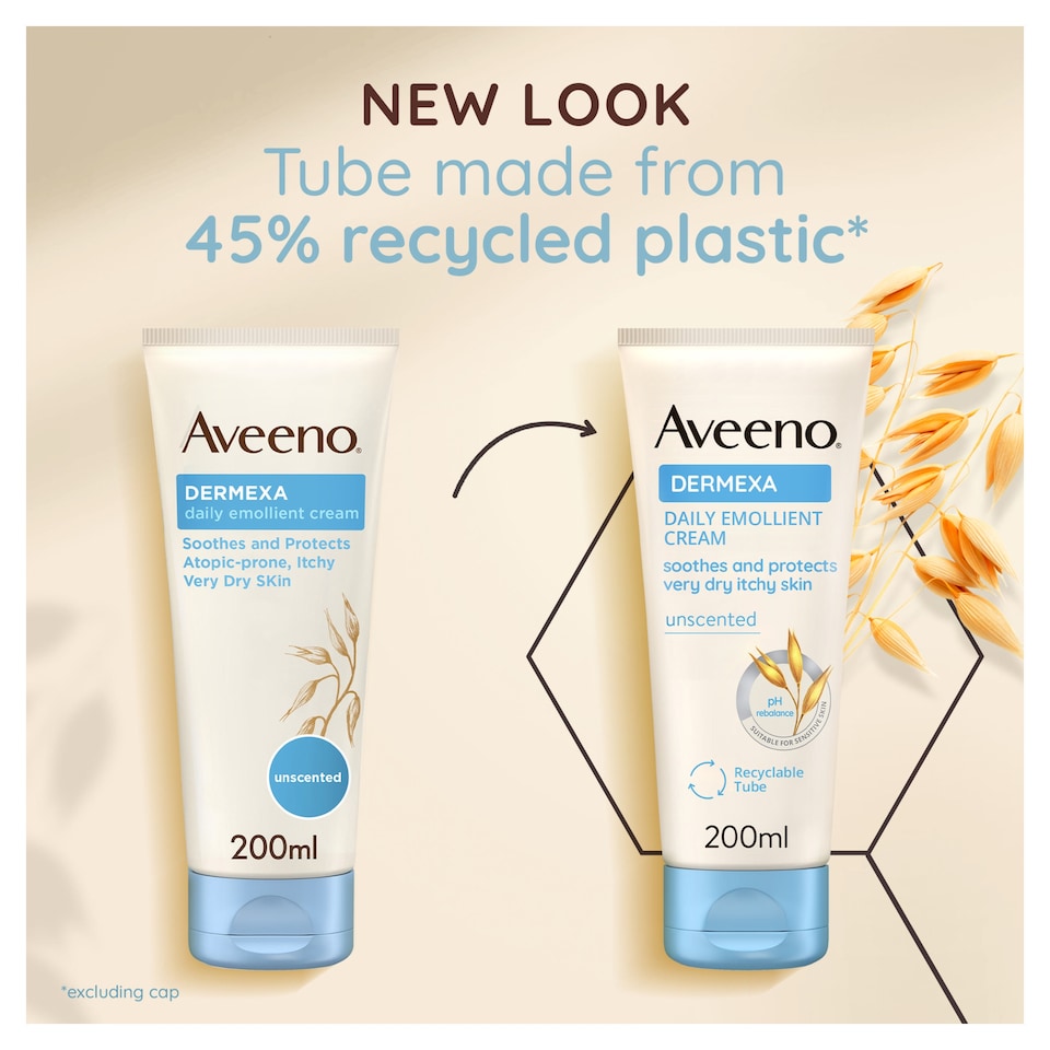 image 1 of Aveeno Dermexa Daily Emollient Cream 200ml