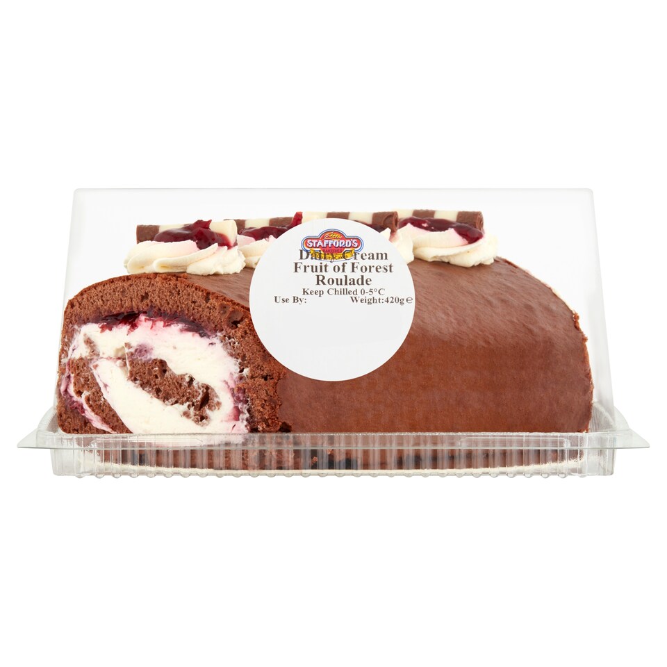 Stafford's Bkry Fruit Of Forest Roulade 500G