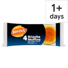 Irwin's Brioche Muffins 4 Pack