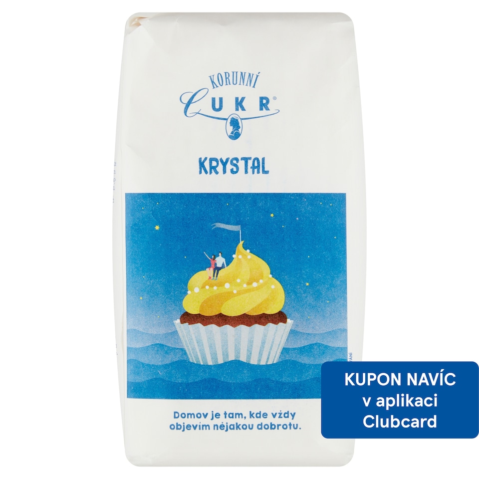 Korunní Cukr Crystal 1000g