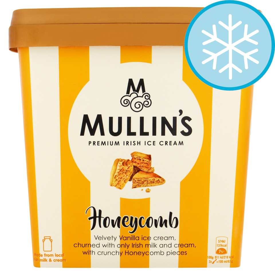 image 1 of Mullins Honeycomb Ice Cream 900Ml