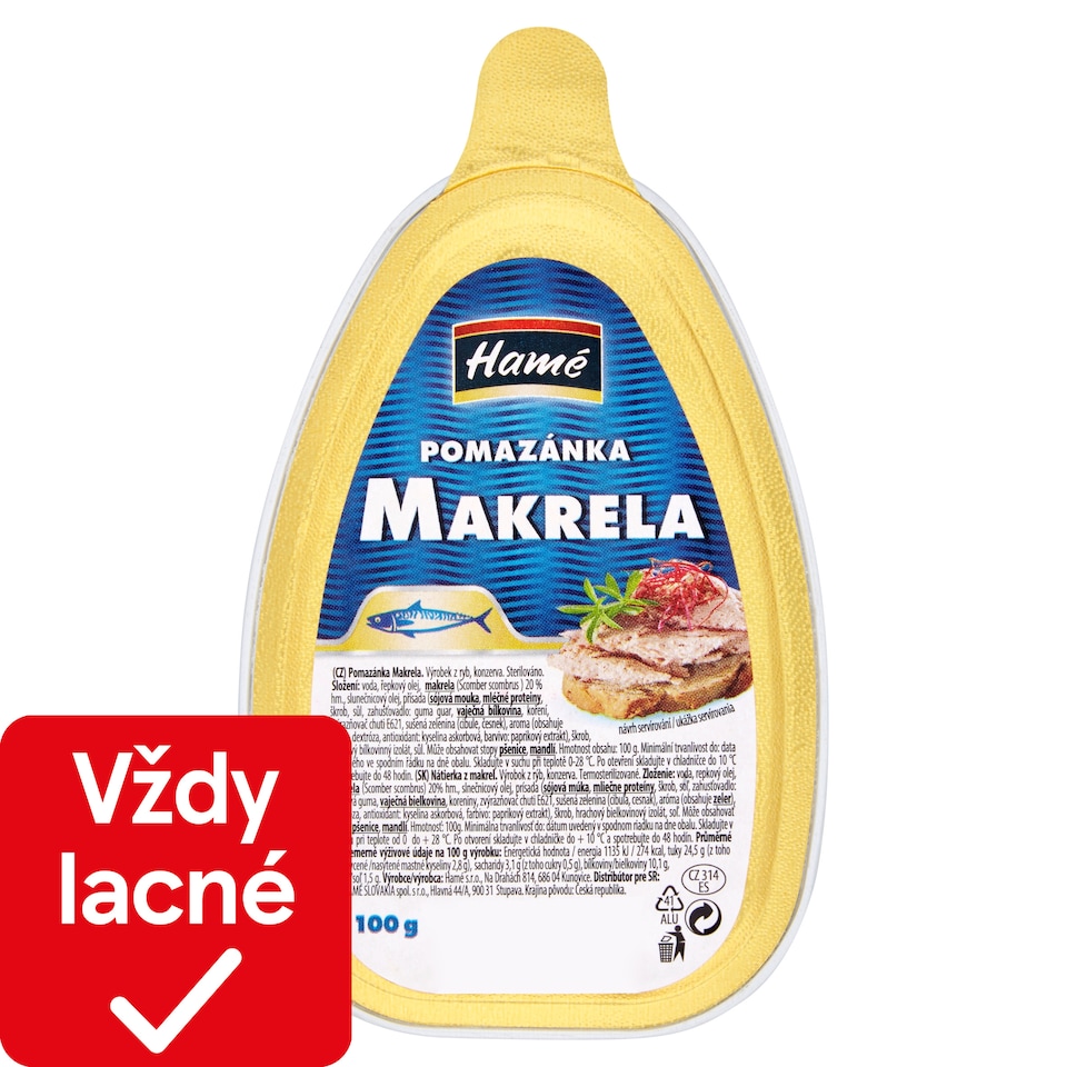image 1 of Hamé Spread from Mackerel 100 g